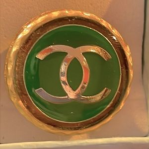 Upcycled Chanel ring